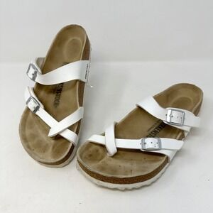Birkenstock Birko-Flow Mayari Sandals in White‎ Size 38